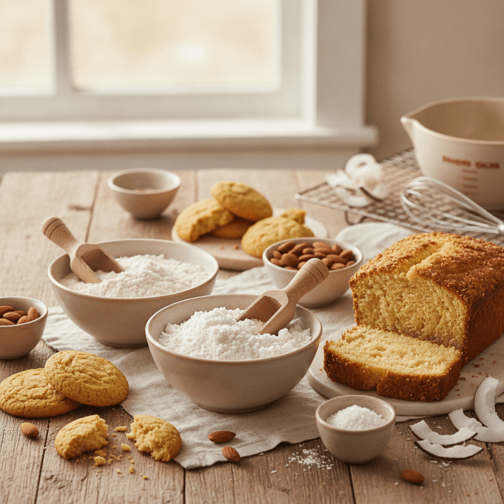 Almond Flour vs Coconut Flour for Keto Baking: 5 Differences That Actually Change Your Results - baking guide cover image