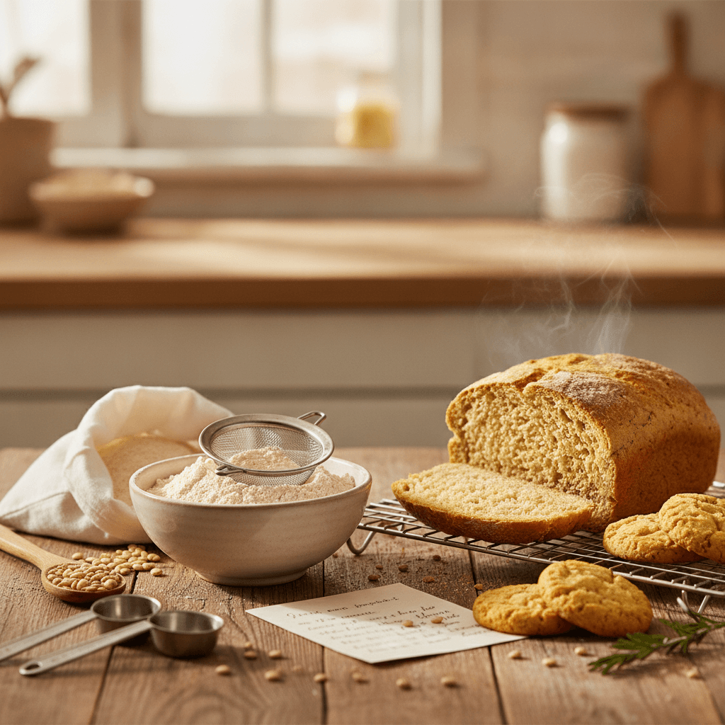 Lupin Flour as a Low Carb Flour Substitute: 5 Things That Change (and 3 That Can Go Wrong) - baking guide cover image