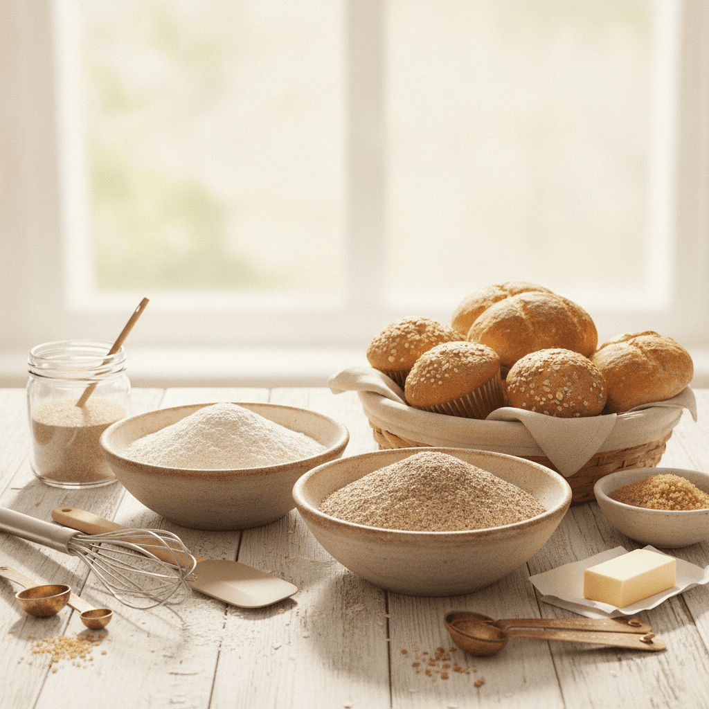 7 Whole Wheat Flour Substitutes for White Flour (and When Each One Actually Works) - baking guide cover image
